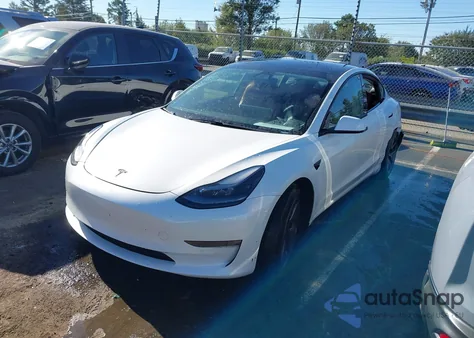 2021 Tesla Model 3 Long Range Dual Motor All-Wheel Drive from USA, damaged, VIN 5YJ3E1EB7MF974757